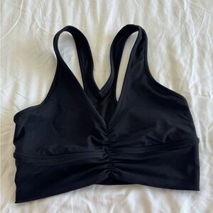 ALO Yoga Classic Black Sports Bra